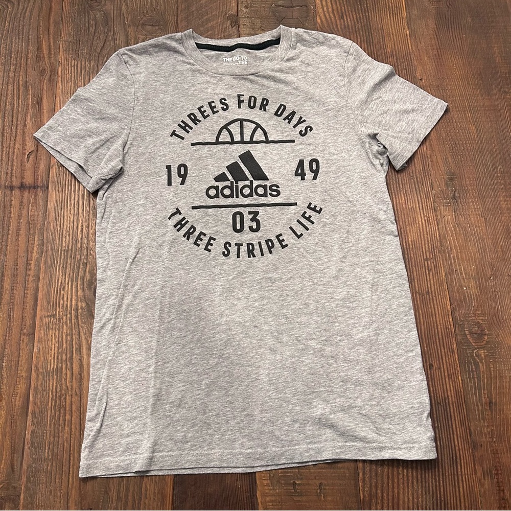 Adidas Threes For Days T-Shirt.   NWOT